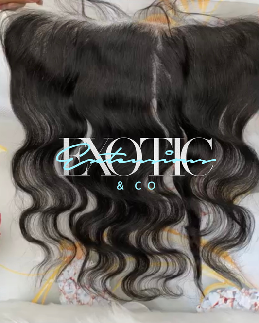 Raw Indian lace frontals